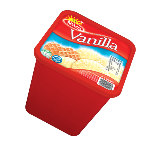Tuckers Ice cream Vanilla 4.5L