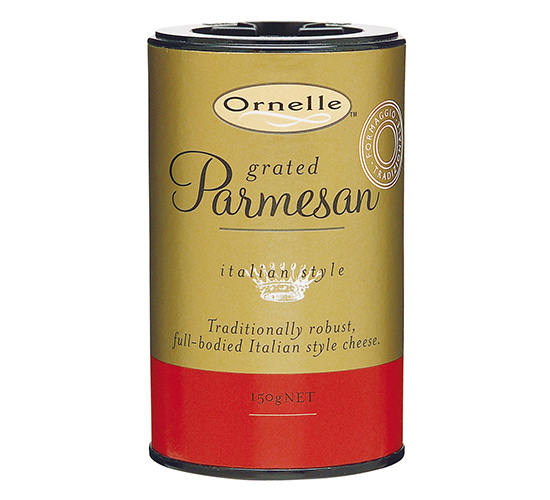 Ornelle Parmesan Cannister 150g