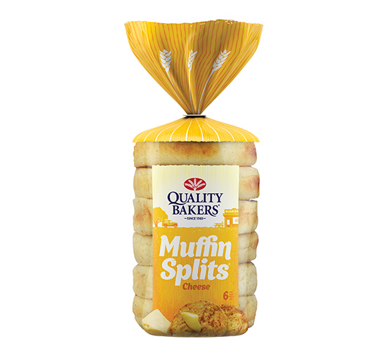 Quality Bakers Muffin Splits Cheese 6pk