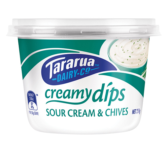 TDC Creamy Dips Sour Cream Chives 250g