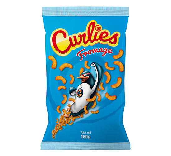 Curlies Fromage 150g